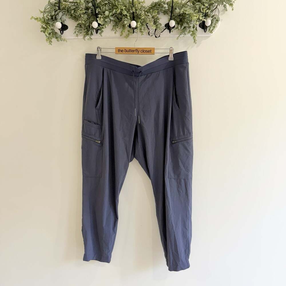 Athleta Plus Size Venture Pant Blue Size 18 C203 athletic breathable